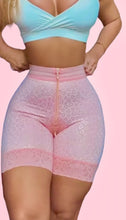 Load image into Gallery viewer, Custom Reloj De Arena Sweetheart Shorts - Pink