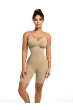 Seamless Mid Thigh Bodysuit- 9266