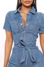 Elisa Denim Jumpsuit