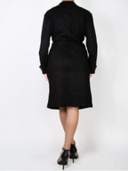 Rocio Suede Long Coat