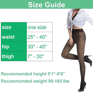 Thermal High Waisted Thick Pantyhose Winter Warm Tights