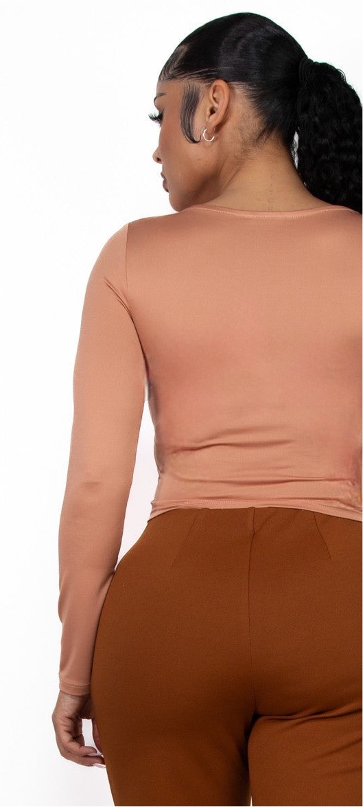 Gina Double-layer Crop Top