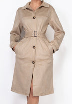 Rocio Suede Long Coat