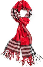 Load image into Gallery viewer, Plaid scarf
