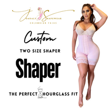 Load image into Gallery viewer, &quot;RELOJ DE  ARENA&quot; HOURGLASS MERMAID  Faja/Shaper- (Custom) PINK
