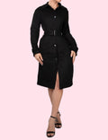 Rocio Suede Long Coat
