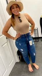 WOMEN ANGEL BOYFRIEND JEANS