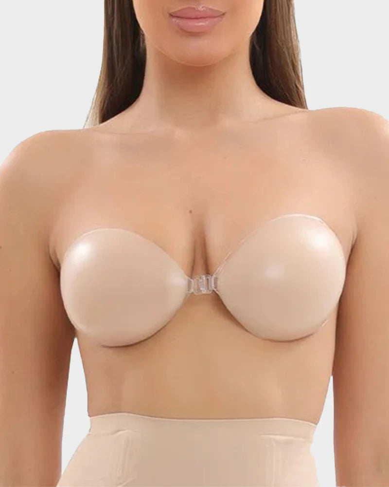 Front Closure Silicone Self-Adhesive Invisible Bra
