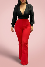 Load image into Gallery viewer, Luxor Curvy Colombian  Shaping Leggings  Flare Leg

