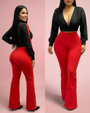 Load image into Gallery viewer, Luxor Curvy Colombian  Shaping Leggings  Flare Leg
