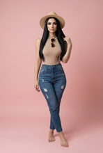 Load image into Gallery viewer, WOMEN ANGEL BOYFRIEND JEANS
