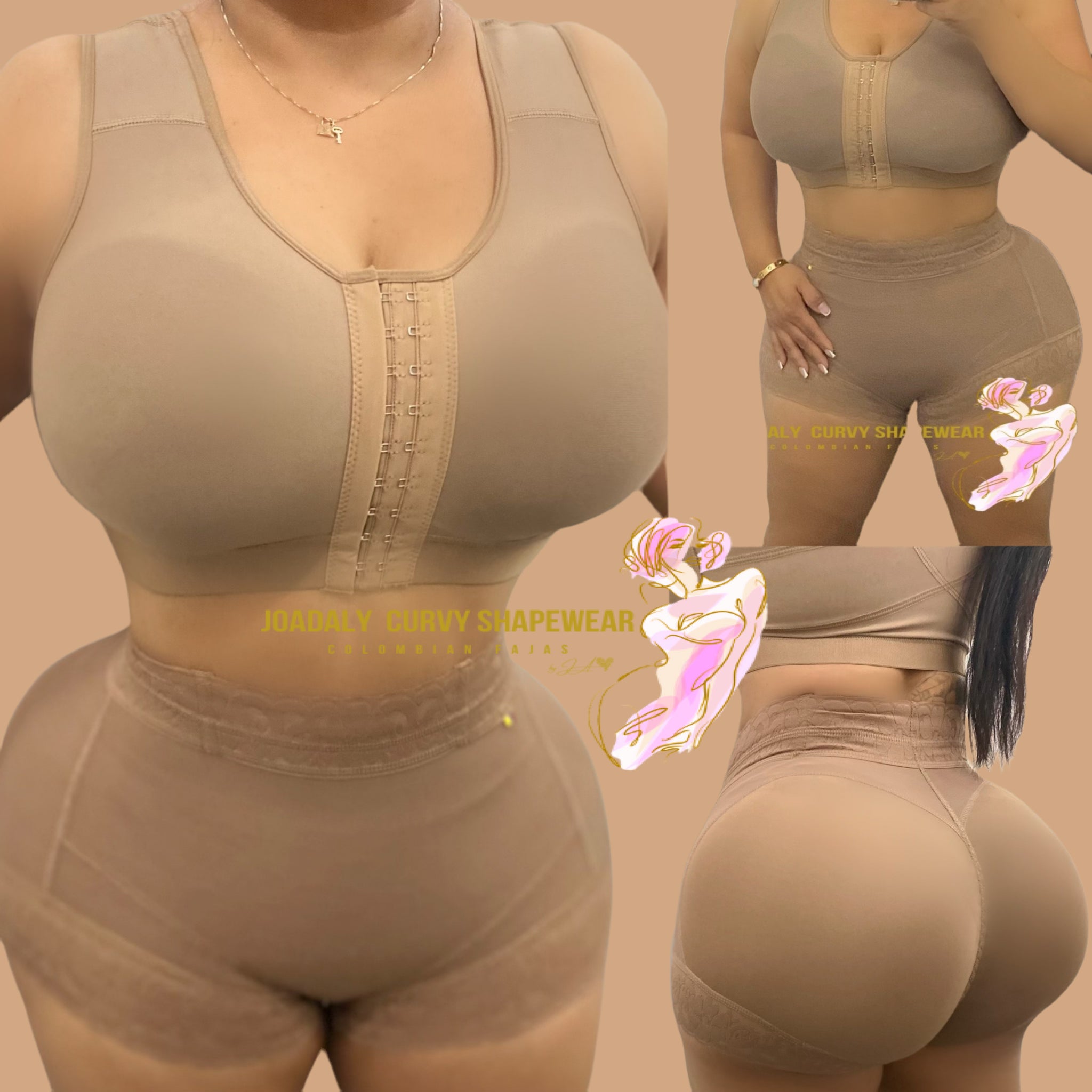 Coqueta Short Panty Levanta Glúteos.Invisible Girdle Panty