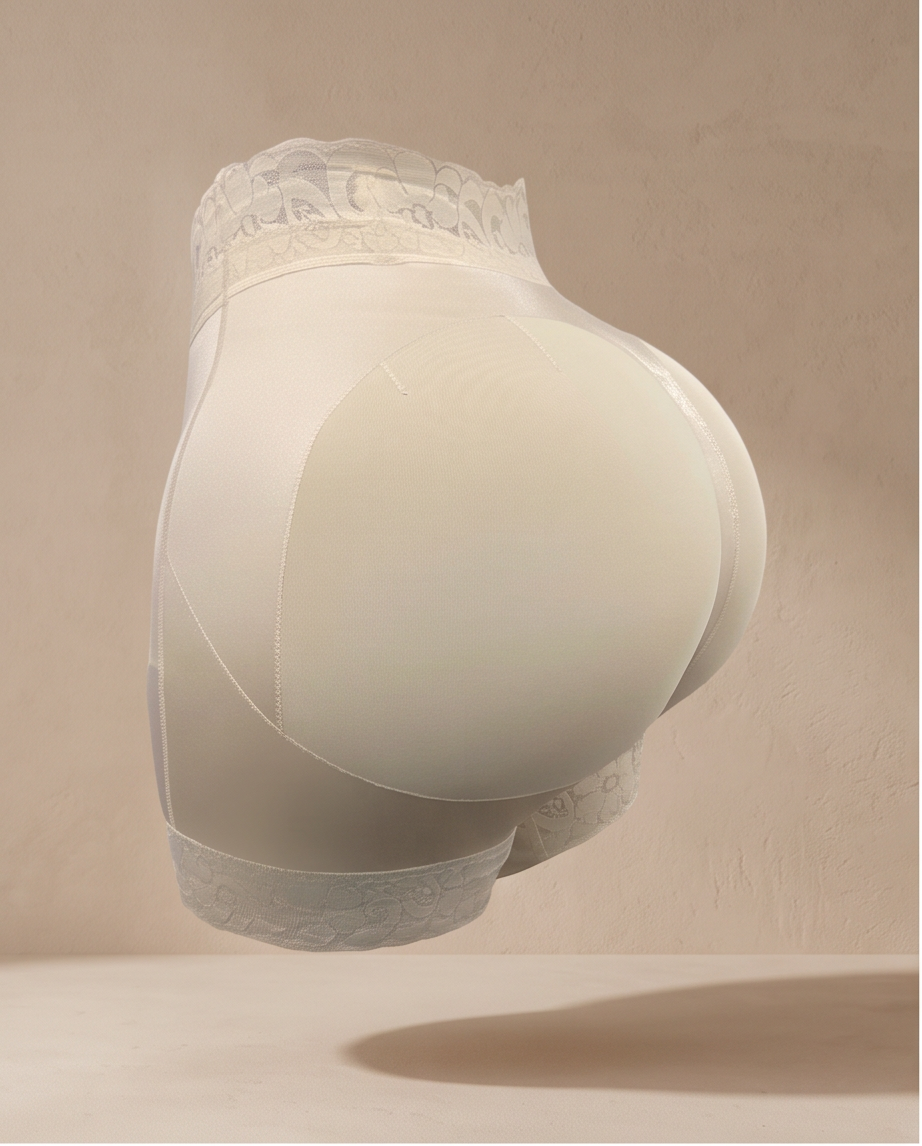 Silky Diamante  Seamless  Faja Shorts- 2020