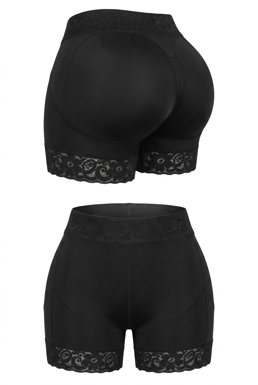 Silky Diamante  Seamless  Faja  (Shorter Leg)