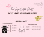 Custom Reloj De Arena  Sweetheart Shorts - Pink