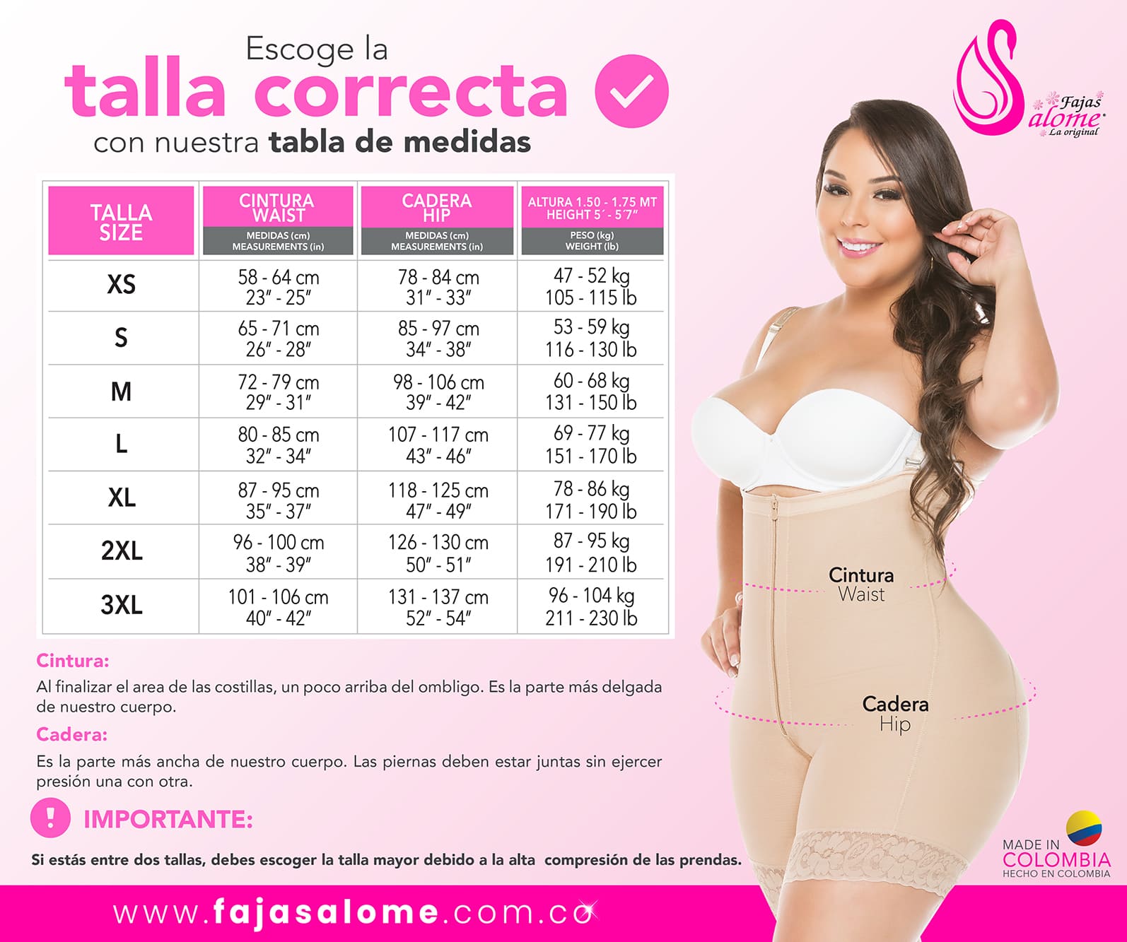 SALOME FAJA -233-CCB FAJA SHORT