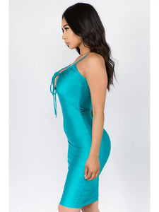 Aqua Princess Dress