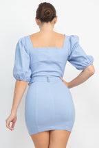 LEENA DENIM DRESS