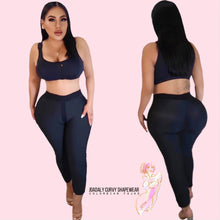 Load image into Gallery viewer, Plus Size - Luxor Premium Booty Leggings/Shaper Inside
