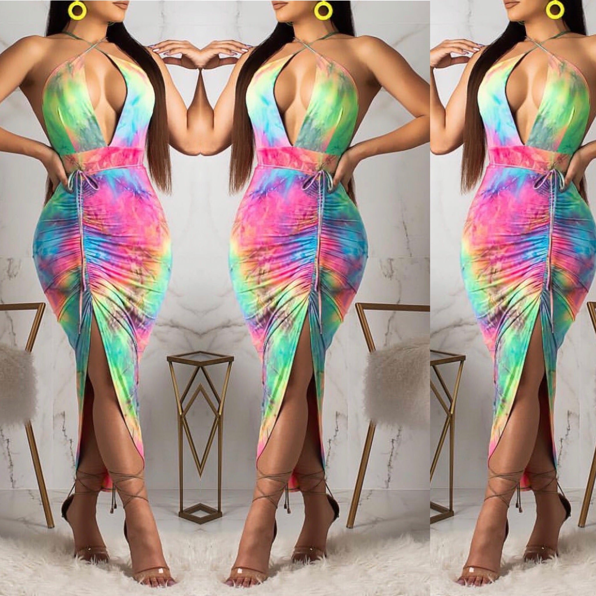 SUGAR DYE DRESS