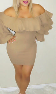 Lovely Tan Dress