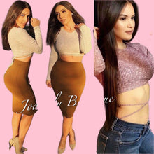 Load image into Gallery viewer, Long Sleeve W-Waist Laces Top
