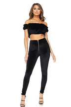 Black Velvet Set