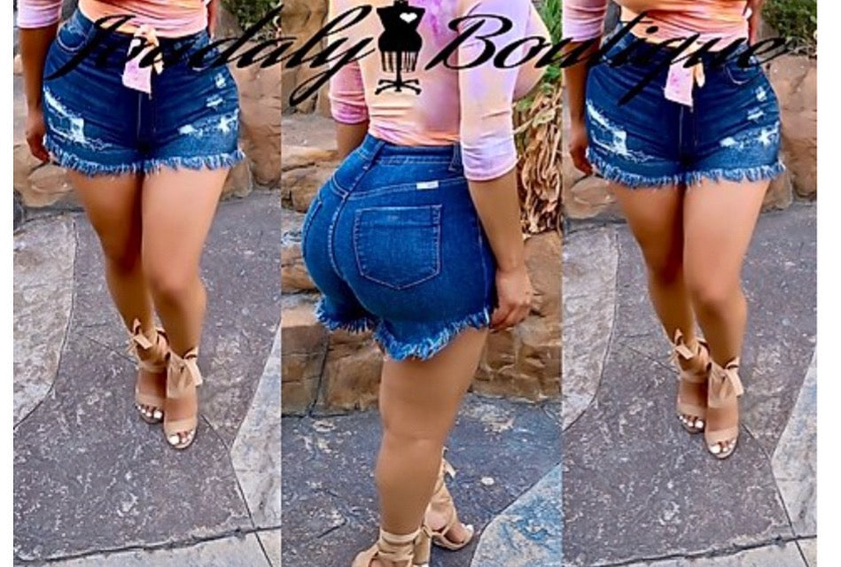 Abelita Denim Shorts