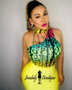 RAINBOW LEOPARD BODYSUIT