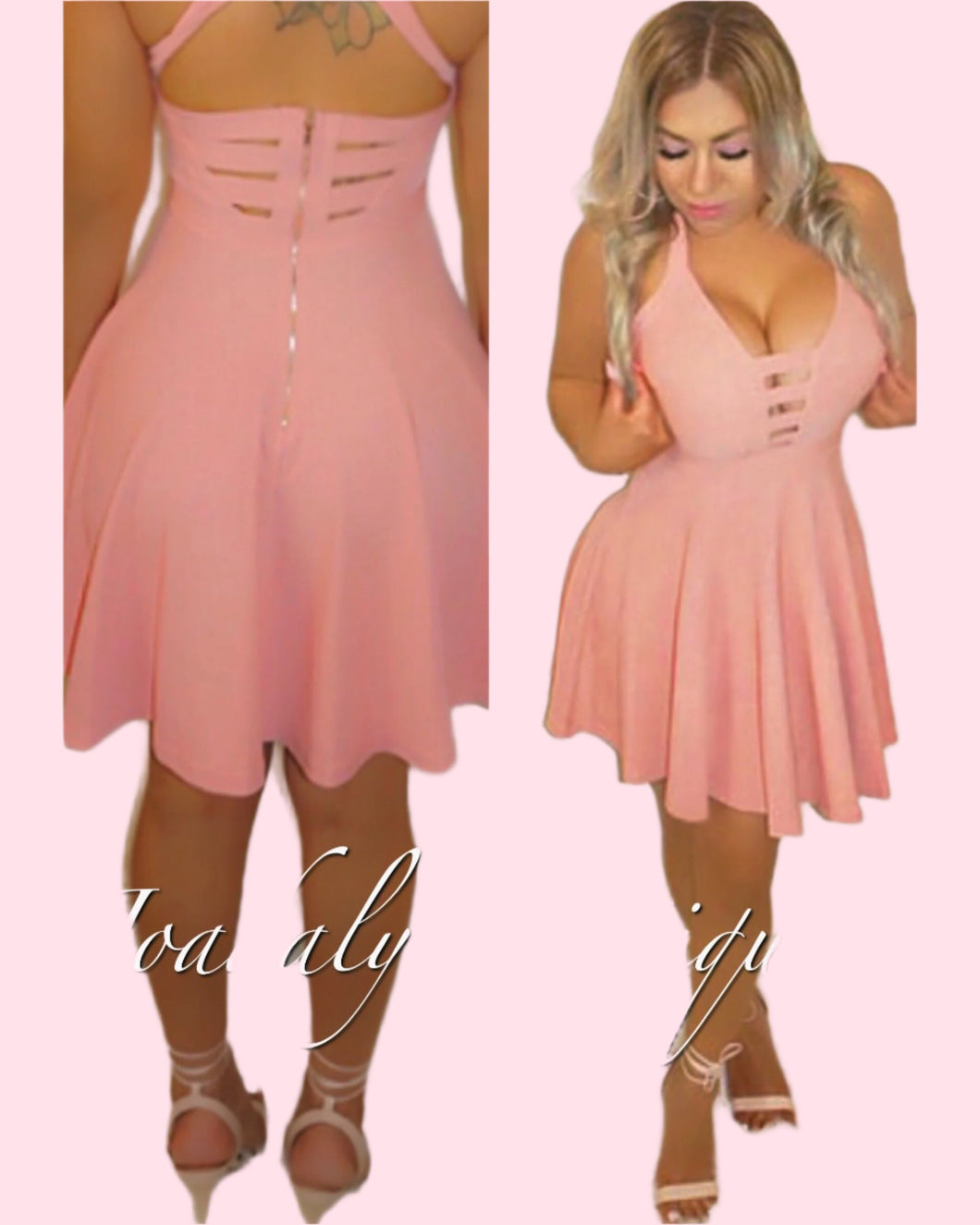 Sweet as Peach -Dress