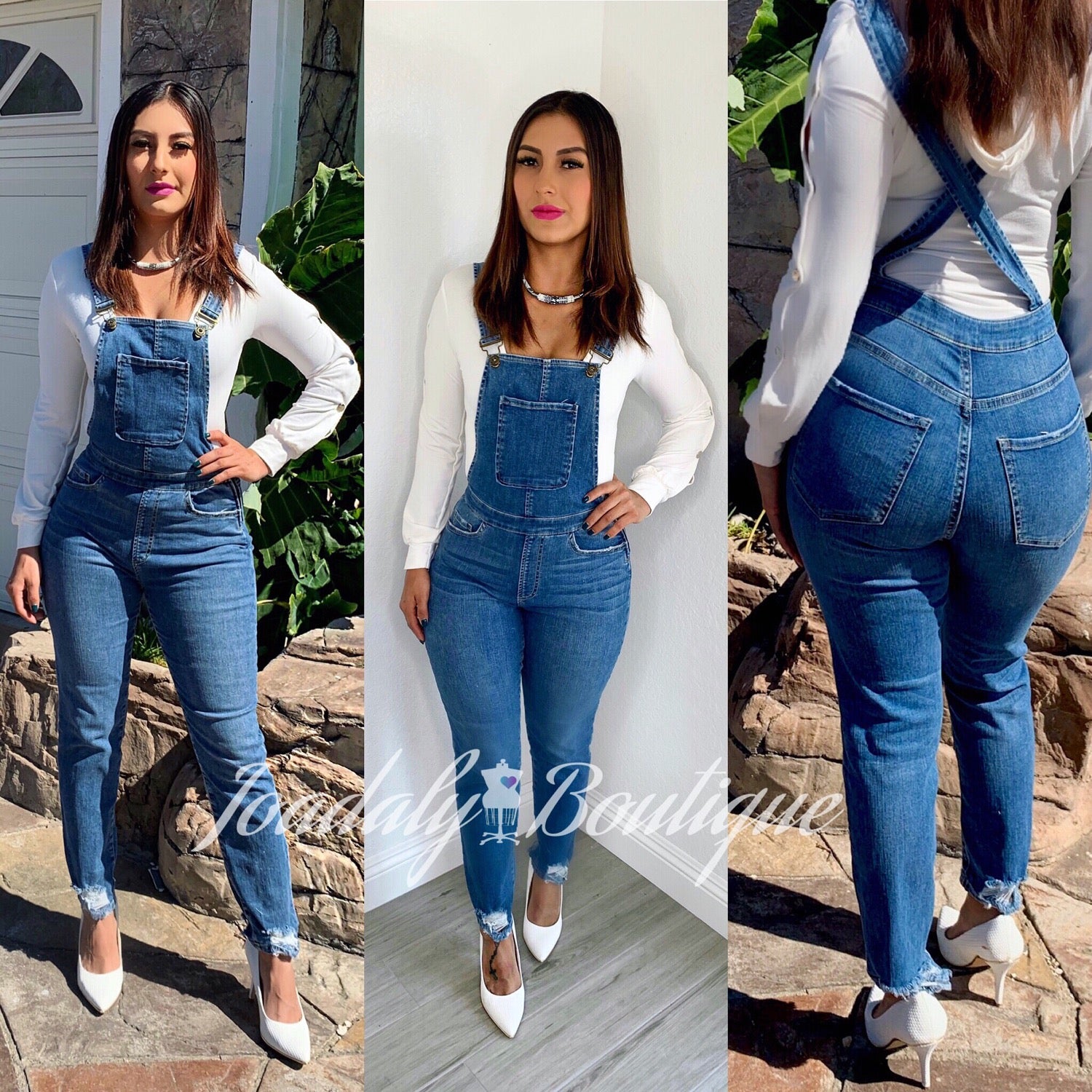 Denim Overalls