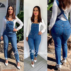 Denim Overalls
