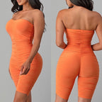 Sweet Orange Jumpsuit