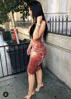 Sassy Velvet   Dress