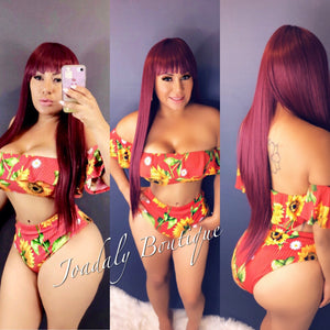 Girasol High waist Bikini Set