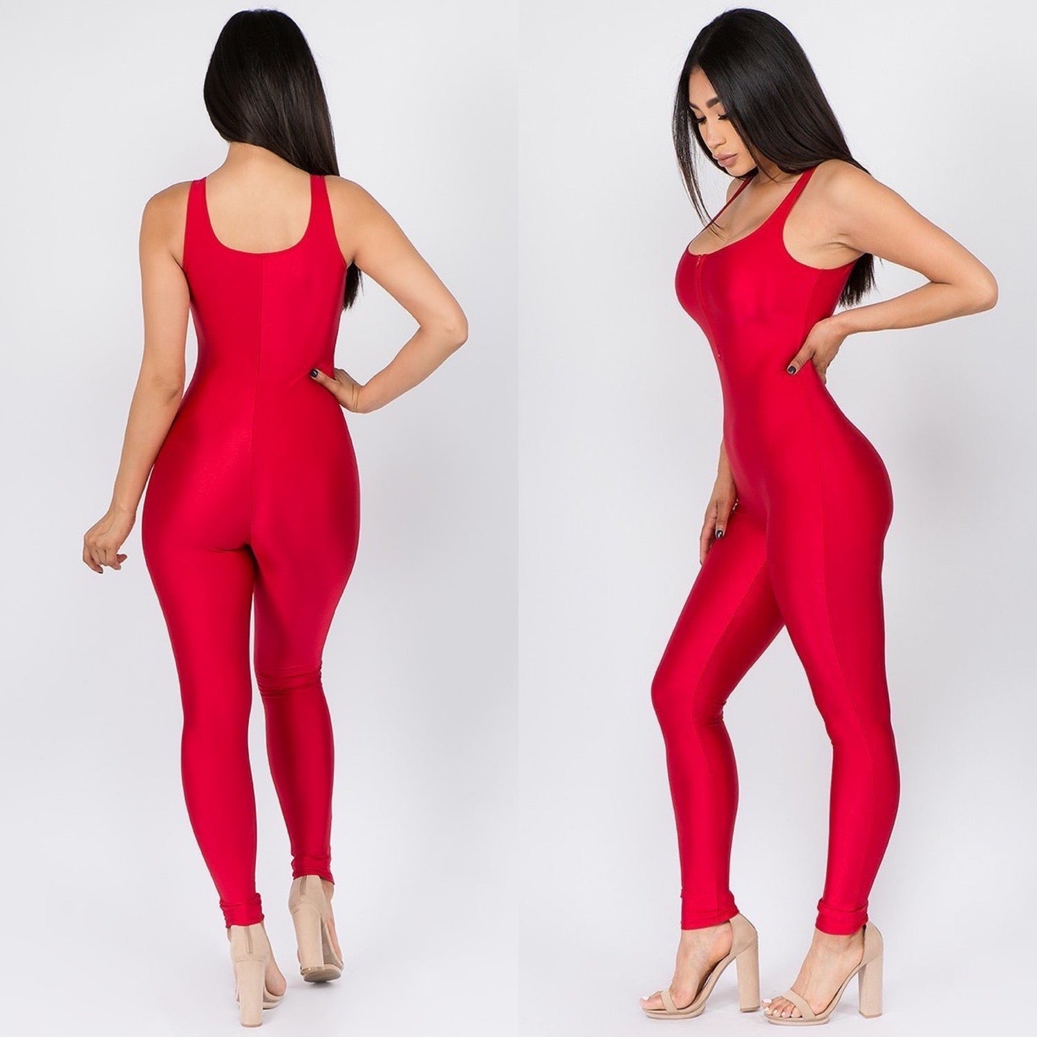 RED DIVA JUMPSUIT