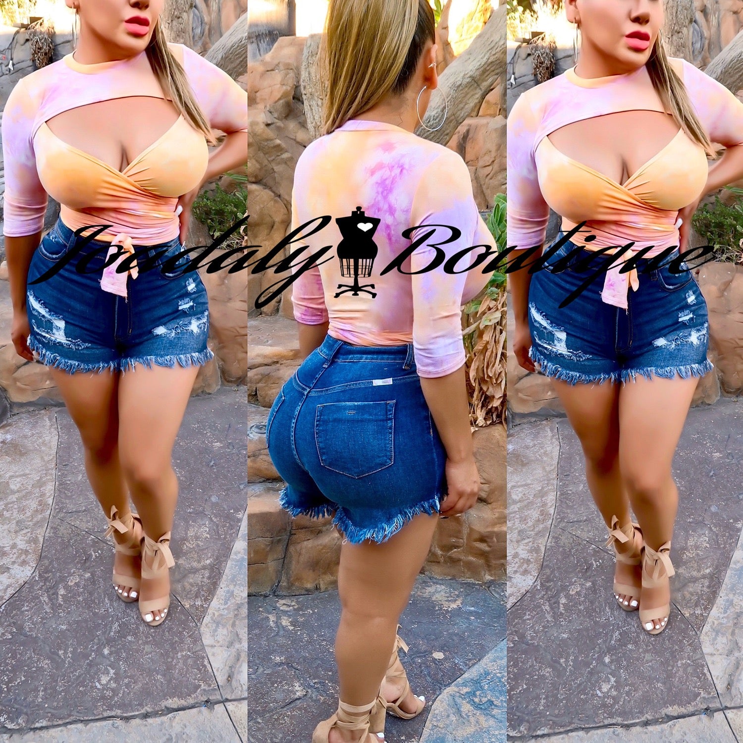 Abelita Denim Shorts