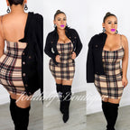 Plaid Time Dress