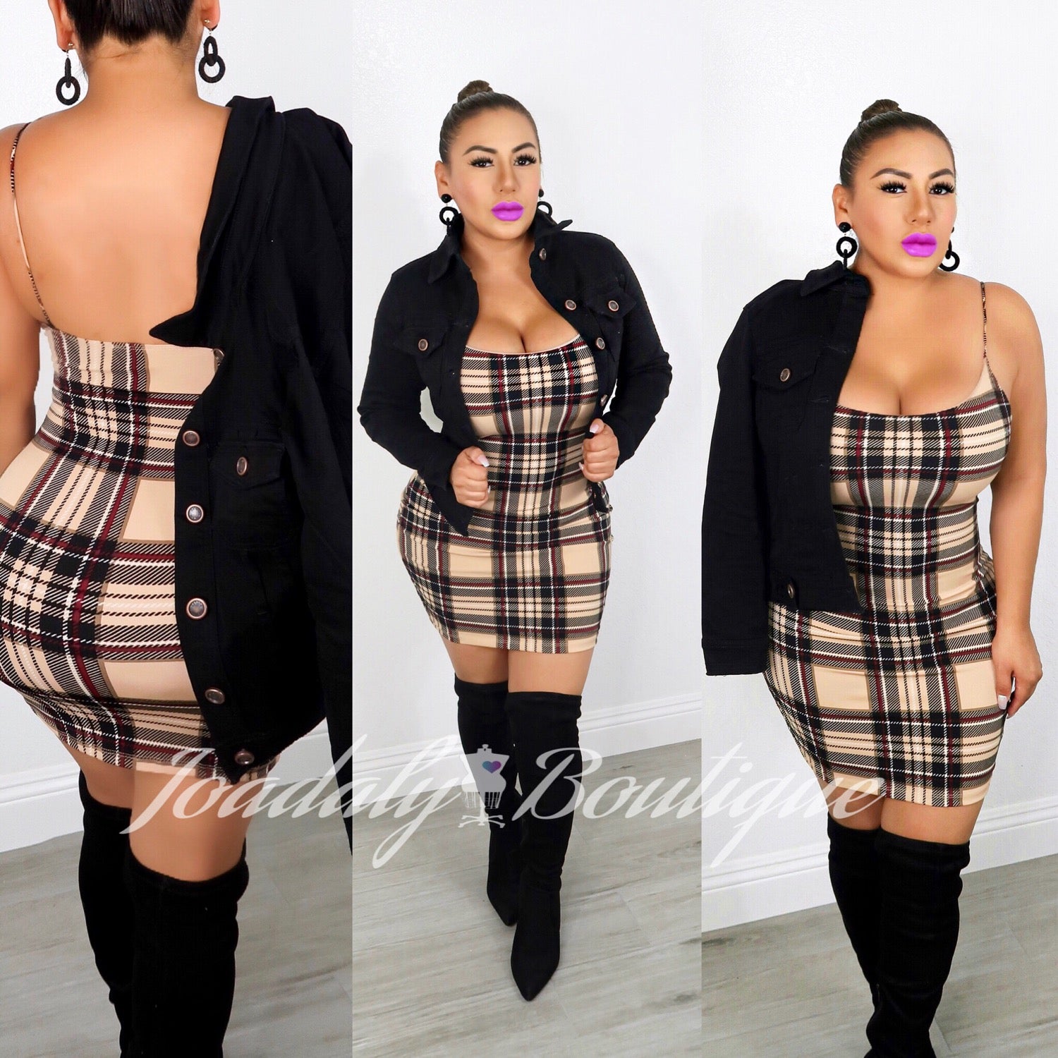 Plaid Time Dress