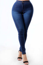 HIGH WAIST BK JEANS