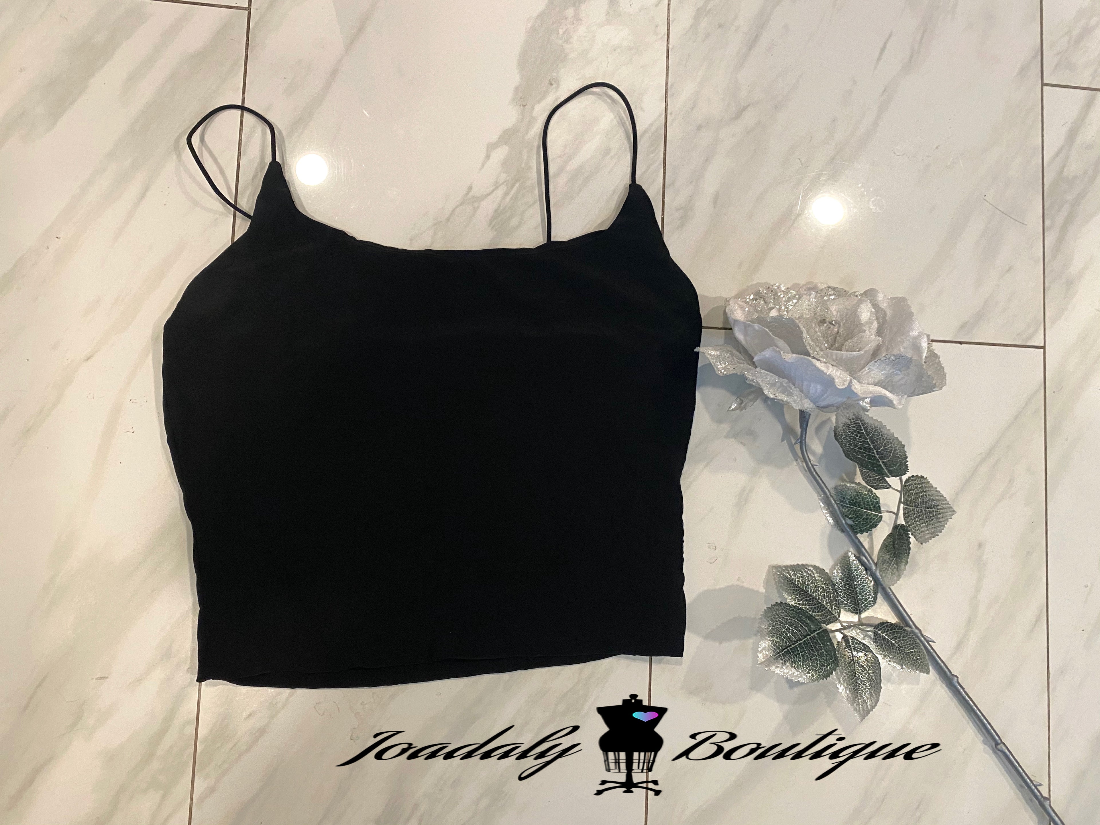 St Tank Top- Black