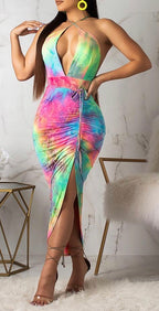 SUGAR DYE DRESS