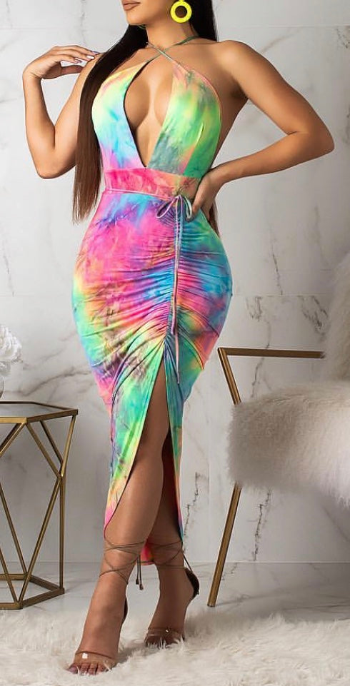 SUGAR DYE DRESS