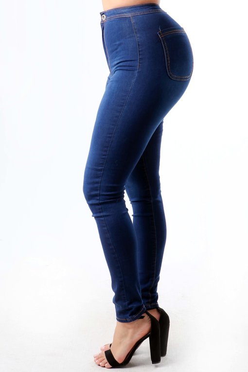 HIGH WAIST BK JEANS
