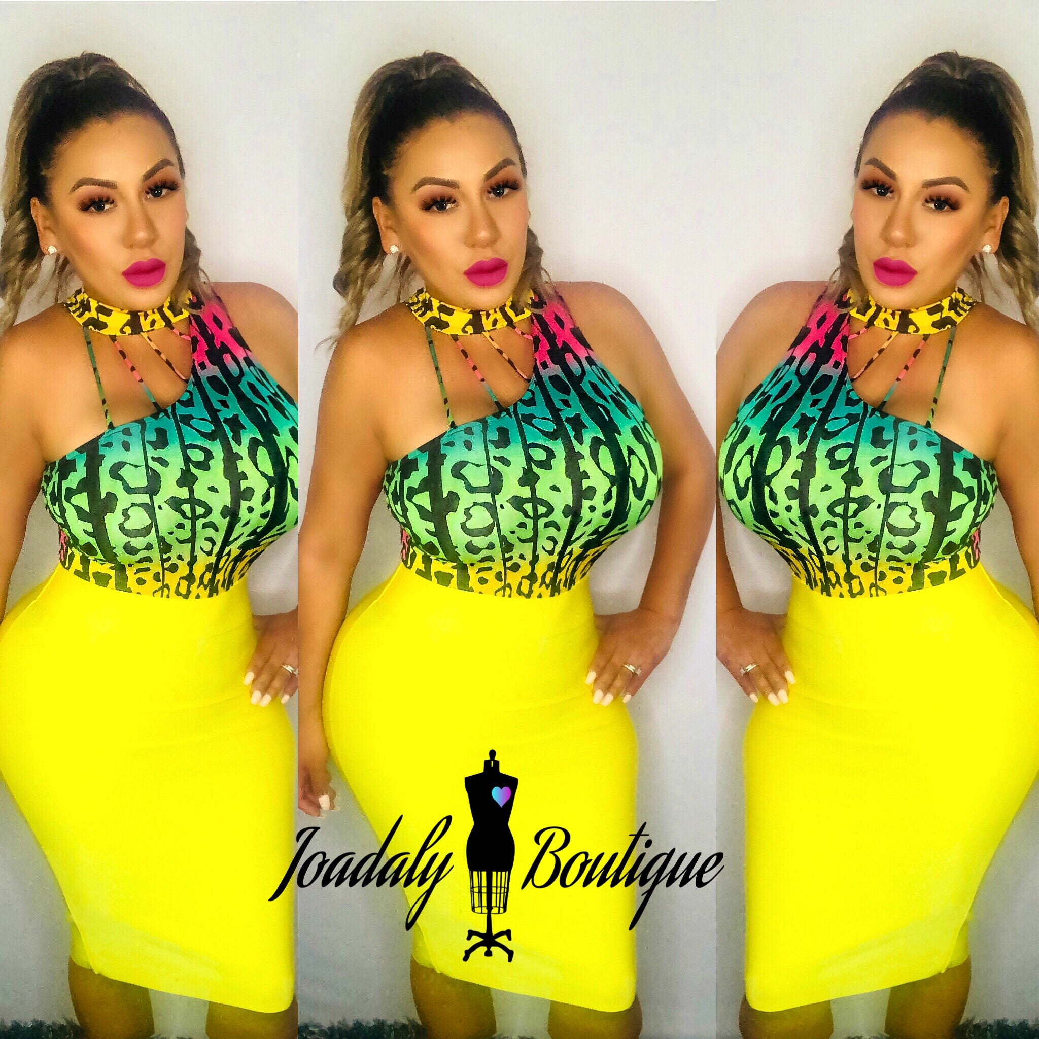 RAINBOW LEOPARD BODYSUIT