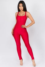 Load image into Gallery viewer, RED DIVA JUMPSUIT
