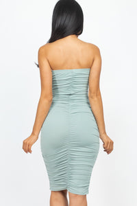 Forever Ruched  Dress