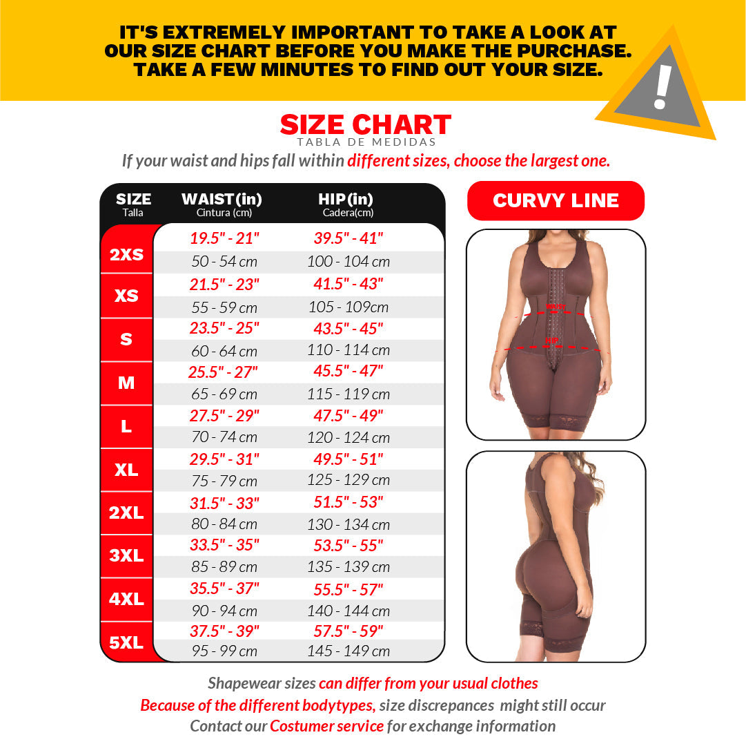 Knee Length Daily Faja -  MARIA E FAJA