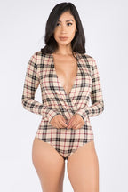 Jojo Plaid Bodysuit