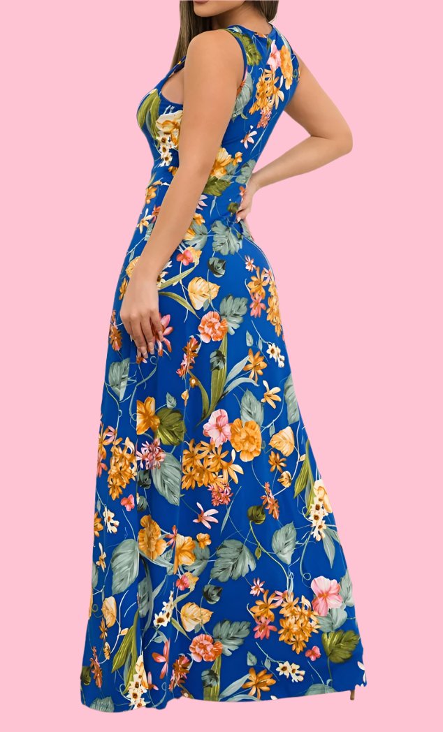 LOLA DRESS - BLUE